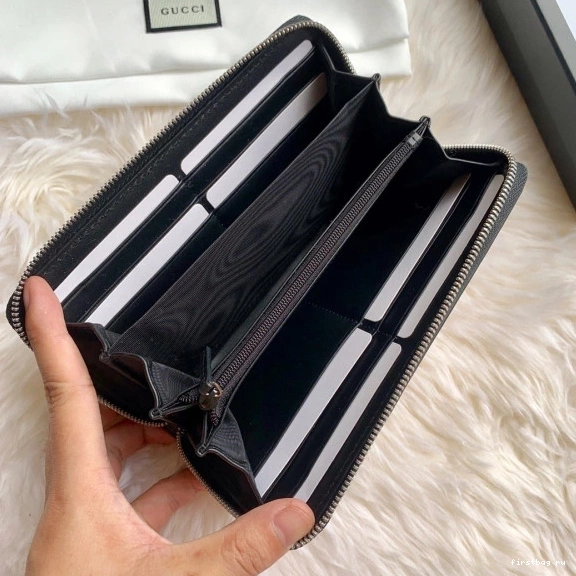 Firstbag ru GUCCI print wallet zip GG Bee around 0804